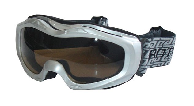 Lyžařské brýle-stříbrné B112-STR