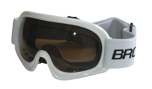 Lyžařské brýle DĚTSKÉ B150 - bílé