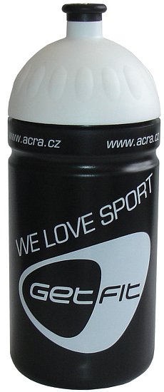 Sportovní láhev 0,5L černá CSL05