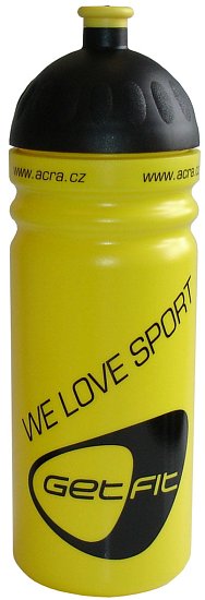 Sportovní láhev 0,7L žlutá CSL07