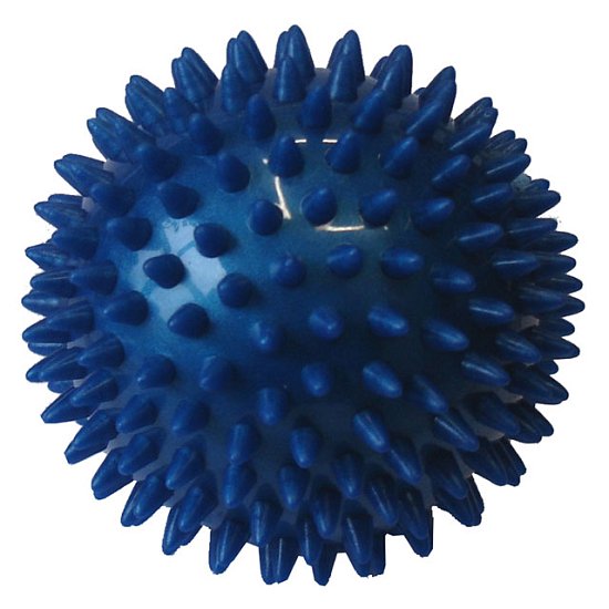Míček masážní průměr 9 cm modrý D26