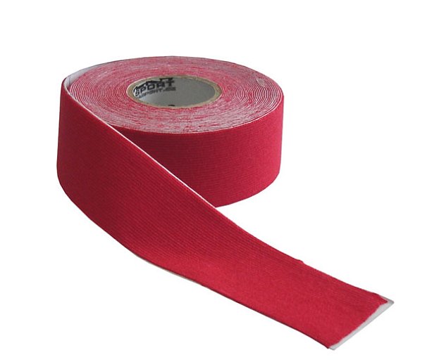 Kinezio tape 2,5 cm x 5 m červený D71