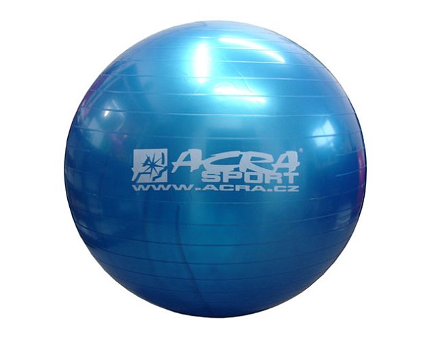 Míč gymnastický (gymball) 550 mm modrý S3211