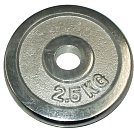 Chromový kotouč (závaží) na činky 2,5kg Chromový kotouč (závaží) na činky 2,5kg