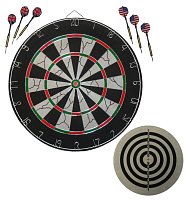 Terč na šipky 45 cm kovový rám 51805