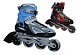 Kolečkové (inline) brusle soft ACTION ALU CS328 - vel. 38