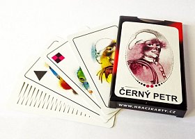 Černý Petr společenská hra karty v papírové krabičce
