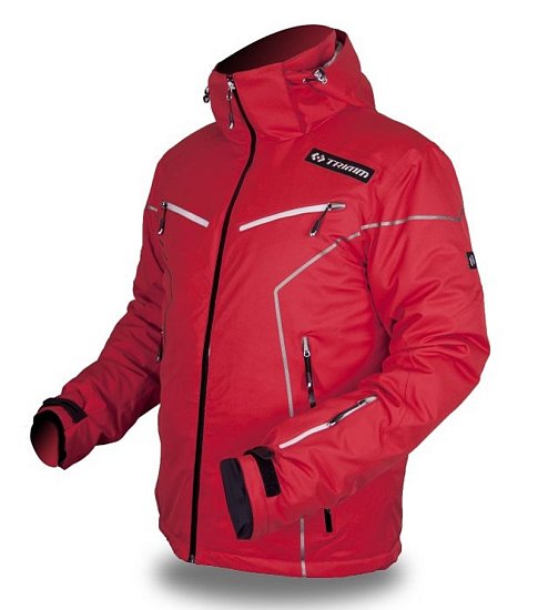 Bunda pánská Trimm THUNDER red/ white - S