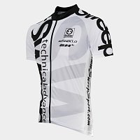 Cyklistický dres SWEEP CLASIC bílo/černý