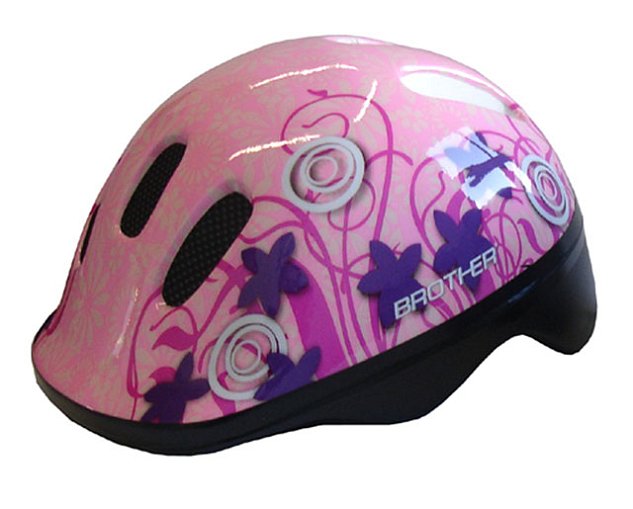 Dětská helma cyklistická a pro inline bruslení velikost XS růžová