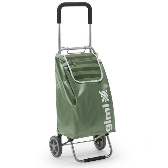 GIMI Nákupní taška na kolečkách FLEXI zelená