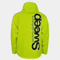 Sportovní bunda SWEEP SMJT013 žlutá fluo