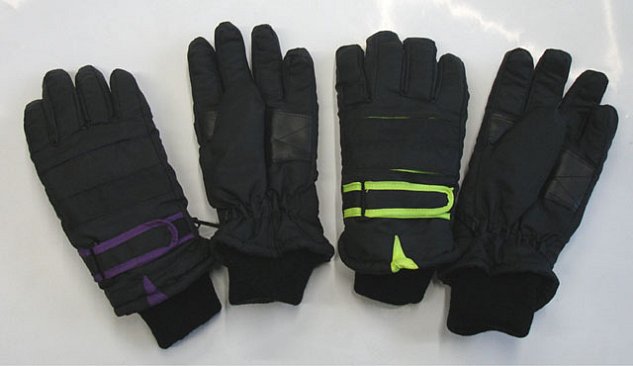 Zimní rukavice - lyžařské i pracovní - VÝPRODEJ R2043