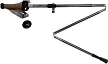 Speciální 5-dílné trekingové hole s korkovou rukojetí, 1 pár s příslušenstvím 115 - 135 cm Speciální 5-dílné trekingové hole s korkovou rukojetí, 1 pár s příslušenstvím 115 - 135 cm