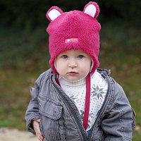 Kama B68 Dětská Fleecová čepice růžová XS