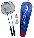 Badmintonová sada 2 pálky + košíček + pouzdro Badmintonová sada 2 pálky + košíček + pouzdro