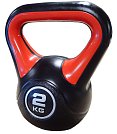 Činka kettlebell s cementovou náplní 2 kg Činka kettlebell s cementovou náplní 2 kg