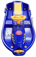 Boby s volantem Snowboat - modrý