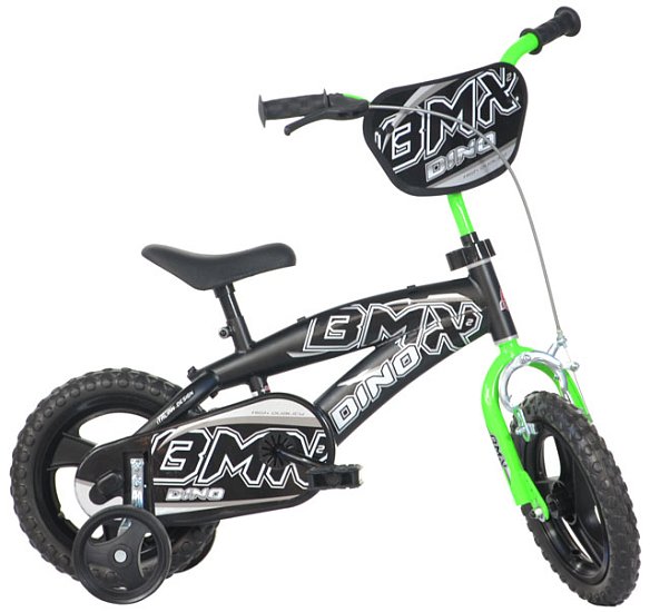 Dětské kolo Dino BMX černé 12"