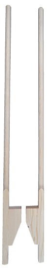 Chůdy celodřevěné, délka 140cm