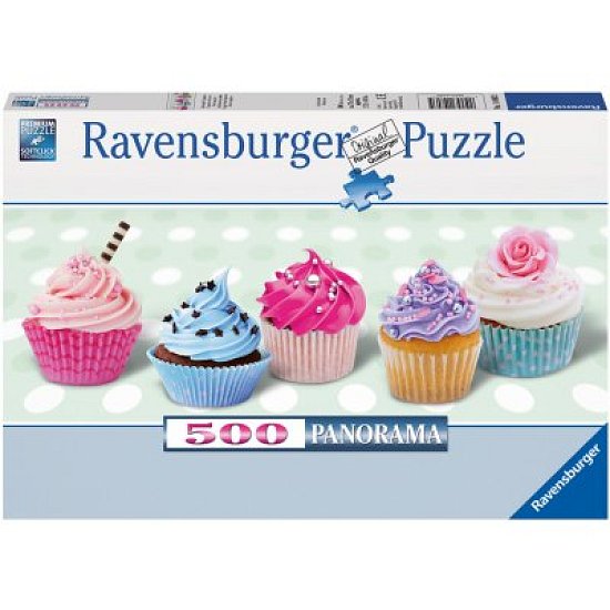 Ravensburger 148035 Puzzle Sladké MUFFINY 500dílků panorama