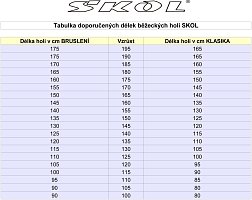 Hůlky na běžky dětské 90 - 110 cm