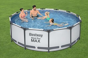 Bazén BESTWAY STEEL PRO MAX 366x100 cm + příslušenství 56418