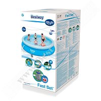 Bazén Bestway Fast set pool 366 x 76 s filtrem