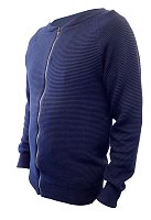 2117 Of Sweden 7816468 MARINE - pánský pletený svetr - modrý vel. XL