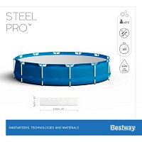 BESTWAY 56677 Bazén STEEL PRO 305x76cm