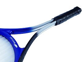 Raketa tenisová Brother s hliníkovým rámem modrá 300 g