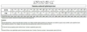 Běžecké boty NN Skol Nordik šedá 75mm velikost 39/44