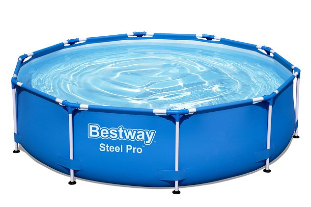 BESTWAY 56679 Bazén Steel PRO 305x76 cm + příslušenství