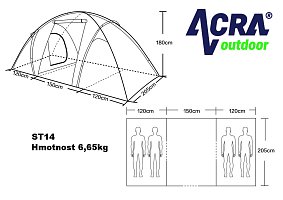Rodinný stan pro 4 osoby ST14