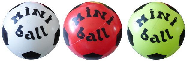 Potištěný míč MINI BALL - 140 mm průměr
