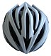 Cyklistická helma Brother stříbrná - velikost M (55/58 cm) 2022