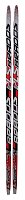 Běžecké lyže se šupinami Brados LS Sport univerzální červené