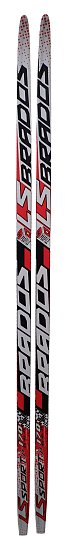 Běžecké lyže se šupinami Brados LS Sport červené univerzální