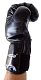 Boxerské rukavice PU kůže černé - vel. XL, 14 oz.