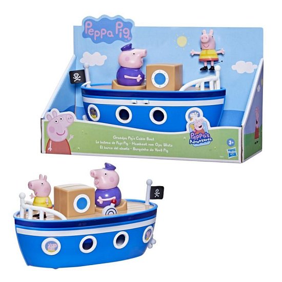 Hasbro 14F3631 PRASÁTKO PEPPA DĚDEČKŮV PARNÍK