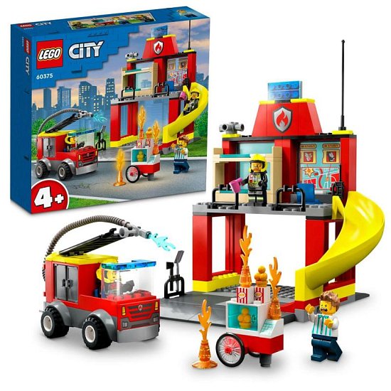 Lego 60375 City Hasičská stanice a auto hasičů