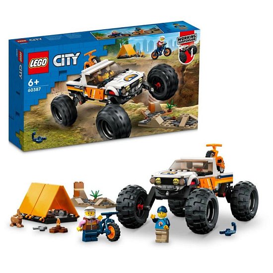 Lego 60387 City Dobrodružství s teréňákem 4x4