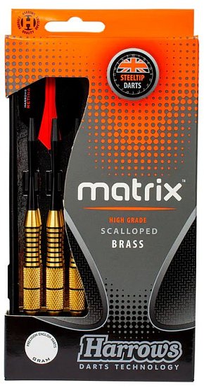 Šipky s kovovým hrotem HARROWS STEEL MATRIX T03