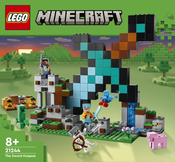 LEGO 21244 Minecraft Rytířská základna