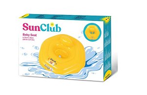 SUN CLUB Dětský kruh s jistícím sedátkem pro vaše nejmenší 66 cm