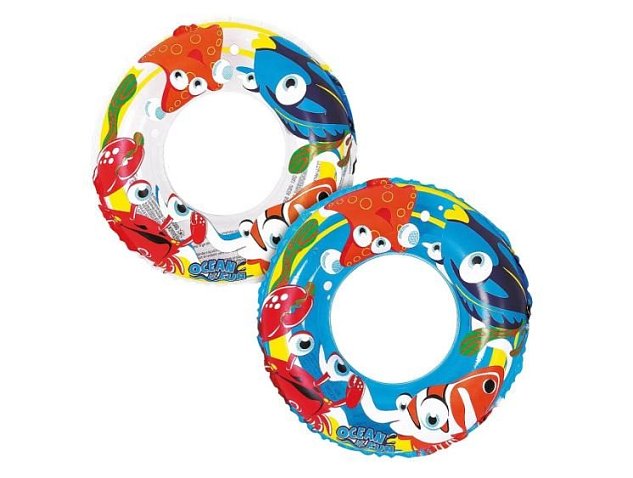 Barevný nafukovací kruh OCEAN 50 cm