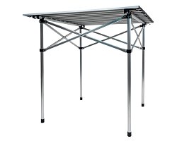 Acra campingový skládací stůl C3S - hliník 70x70x70cm