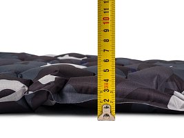 ACRA L140M nafukovací karimatka šedobéžová maskovací s polštářkem 5cm