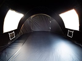 Acra Outdoor ST31 samorozkládací stan pro 2-3 osoby/2seconds - stříbrný se zatmavením