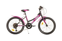 Juniorské sportovní kolo Dino 20" růžovo černé
